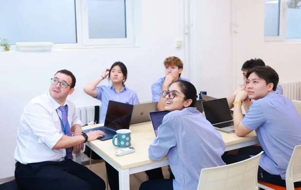 YCIS Beijing community celebrating new academic year
