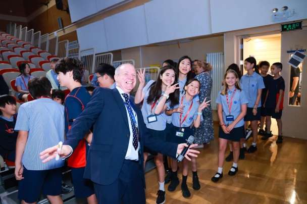United YCIS Beijing community celebrating new academic year