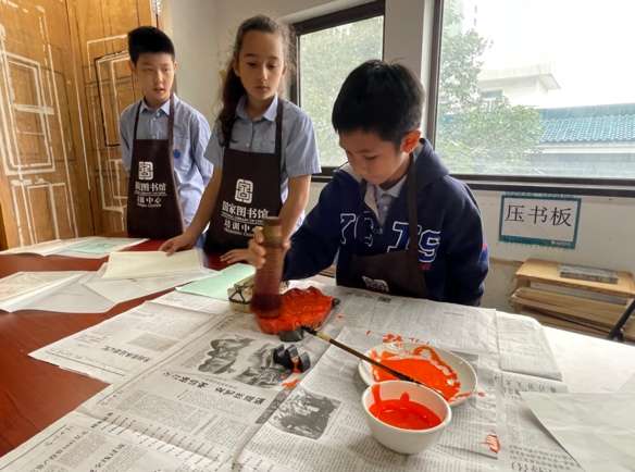 在中国国家图书馆的沉浸式学习体验