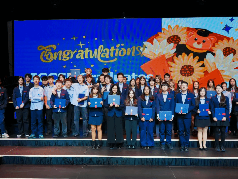 YCIS Beijing IGCSE Graduation Ceremony celebration