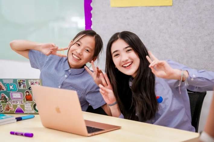 YCIS Beijing students showing acts of kindness and compassion