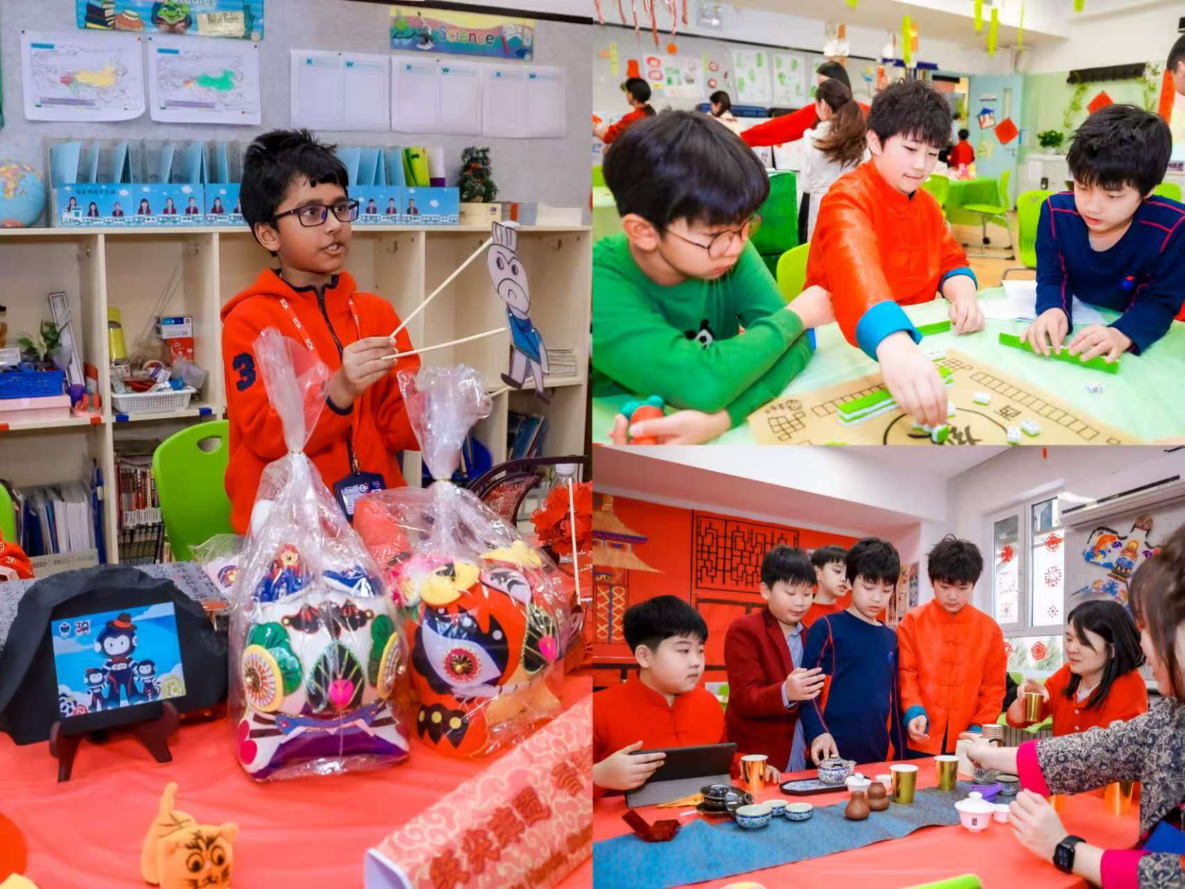 Kids engaging in cultural activities