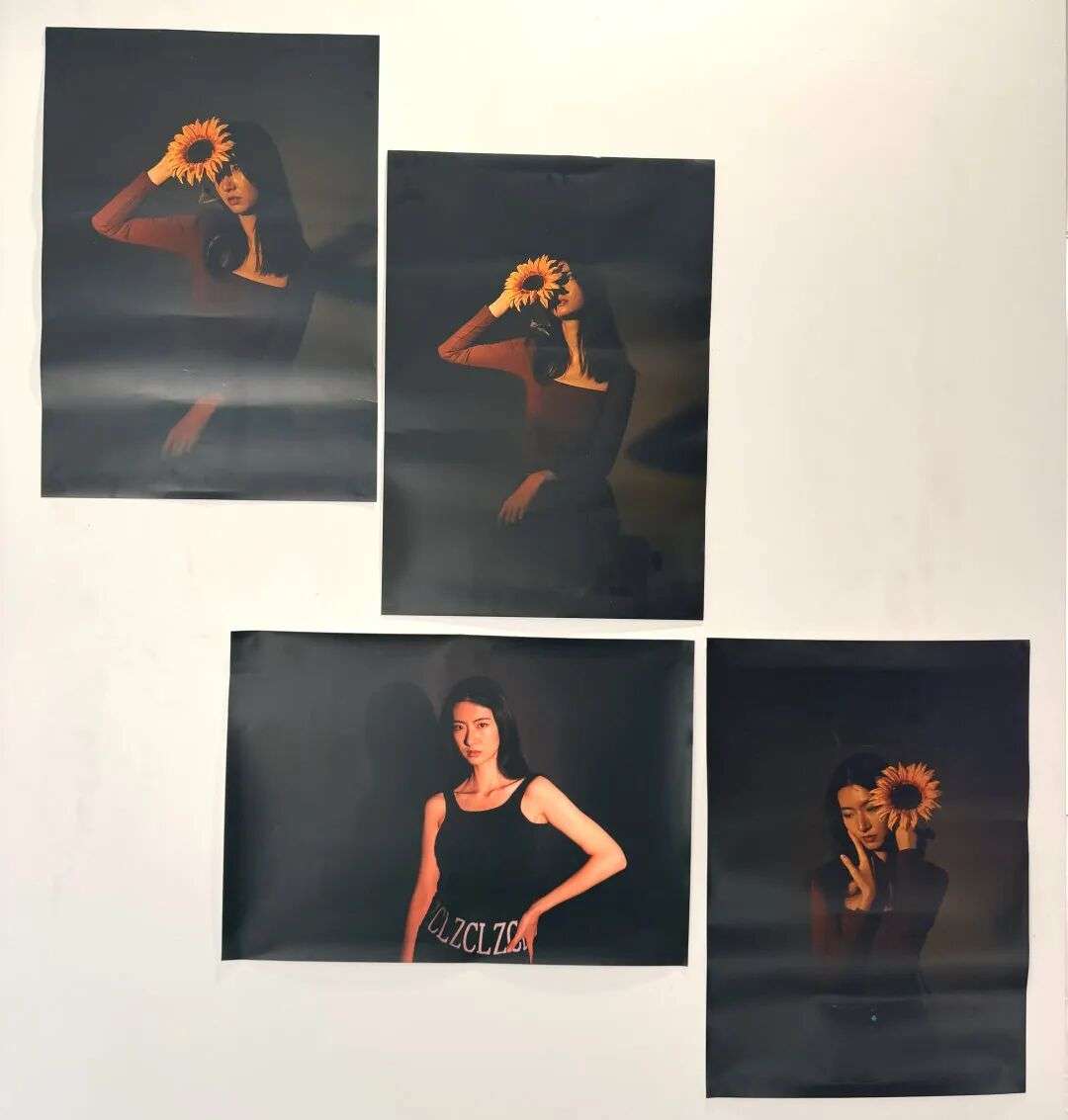 展陈装置：大幅摄影作品与灯光呈现（上海耀华古北）