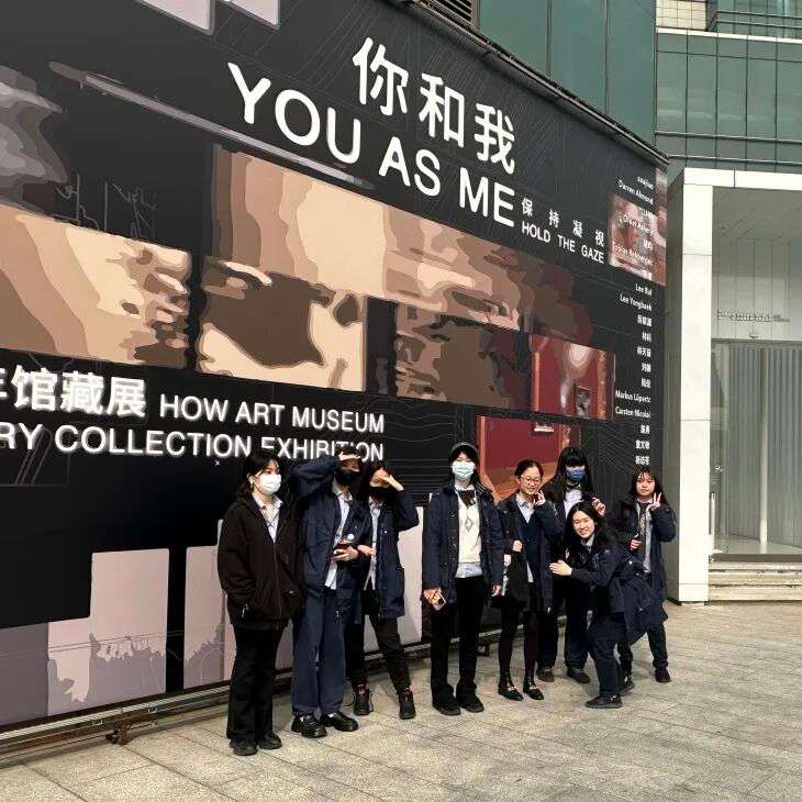 艺术家进校园工作坊，学生参与互动体验