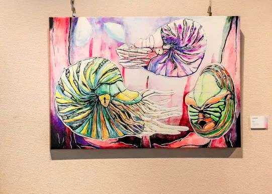 Lily的木刻版画作品