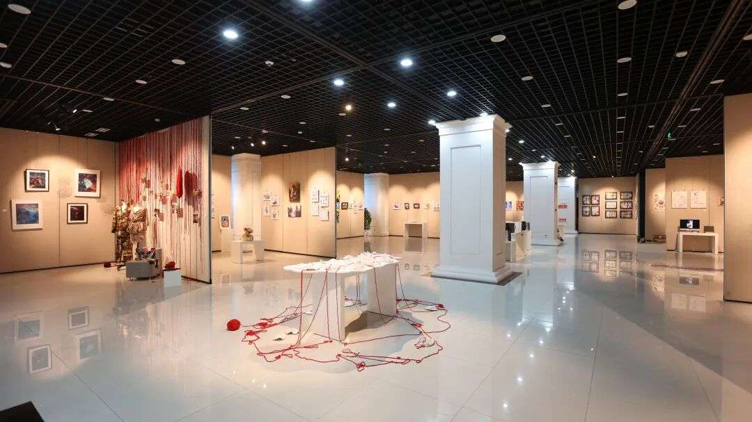 年度艺术大展「结界」学生布展花絮三（耀华古北）