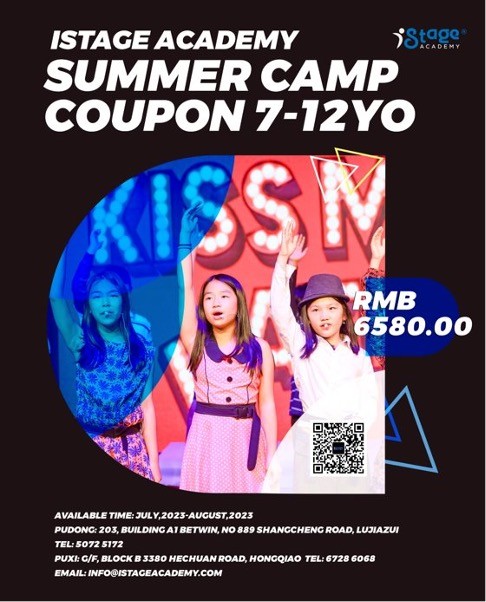 iStage Academy Summer Camp for 7-12 Years Old